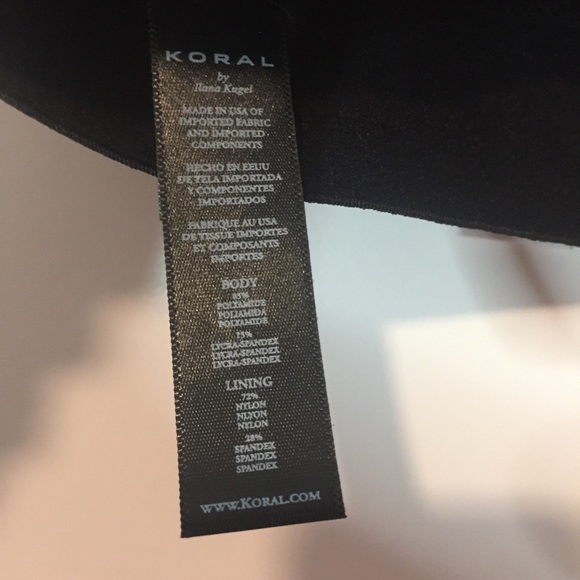 Koral Activewear Sweeper Black Versatility Bra M - Picture 8 of 10